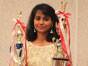 Swetha Suresh secured two trophies at the World Whistlers Convention. Picture courtesy: Facebook/Rigveda 'Maverick Whistler' Deshpandey